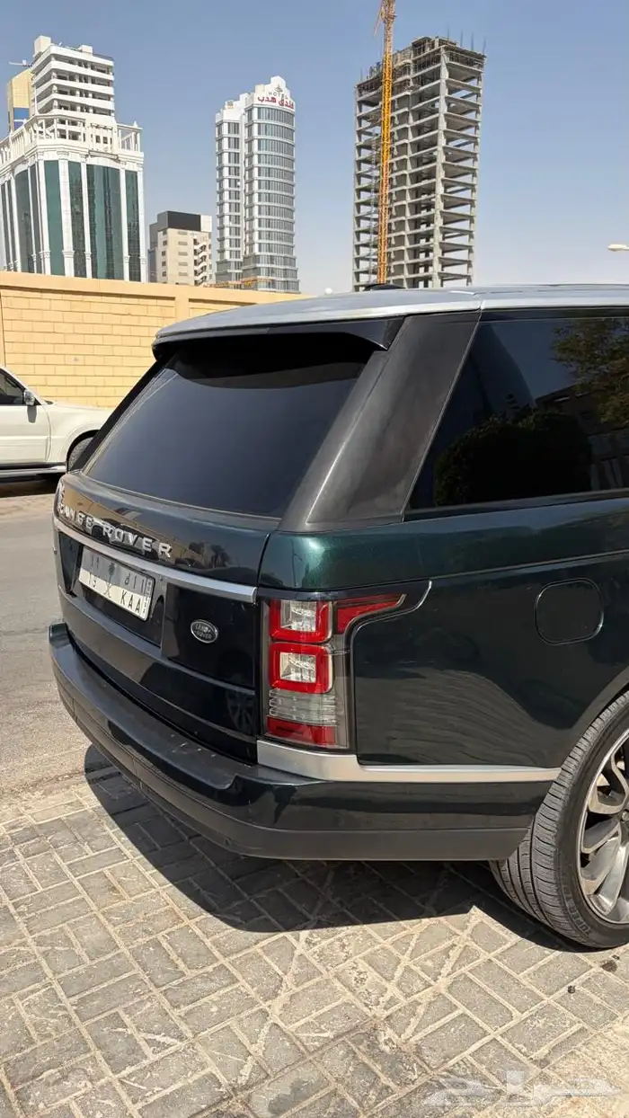 رنج روفر 2015 مواصفات خاصه لون زيتي 16