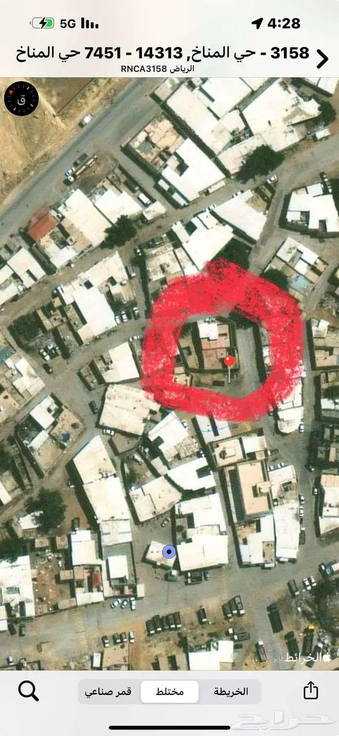 بيت قديم حي الجبس المناخ للبيع 1