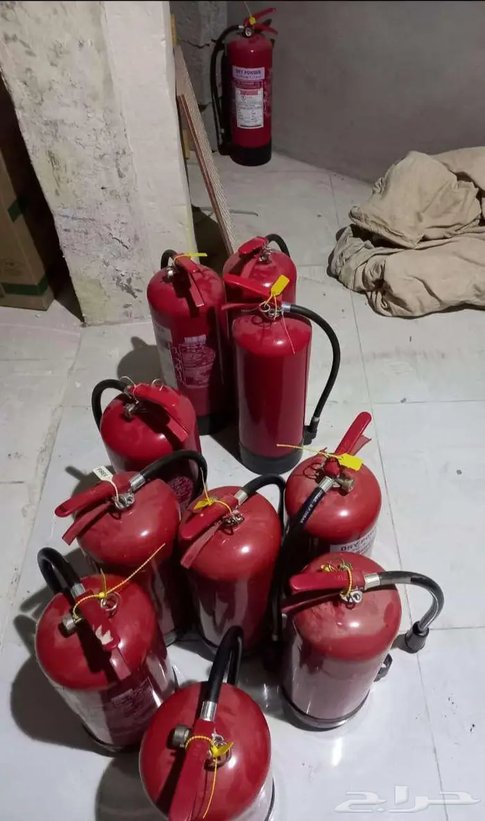 طفايات حريق ستة كيلو بودرة جافة 1