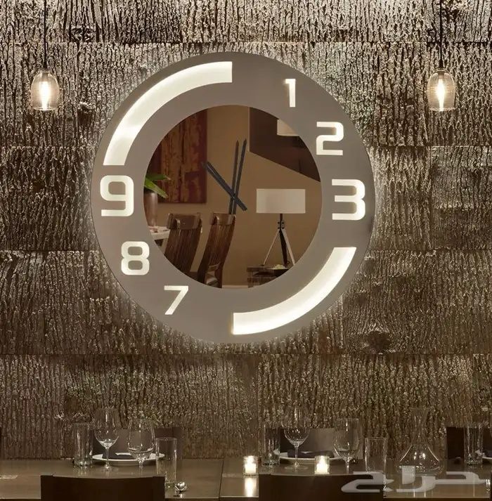 ساعات حائط زجاجية بالكامل ( الكمية محدودة ) 7