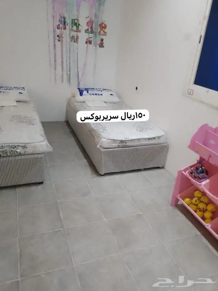 عندنا مراتب وطرازات وسرير كلها جديد السعر مناسب جدا للجميع 1