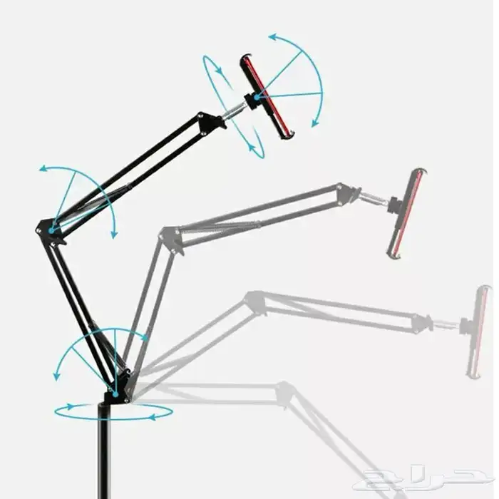 ستاند بقاعدة ارضية او مكتبية للآيباد والجوال عالي الجودة 5