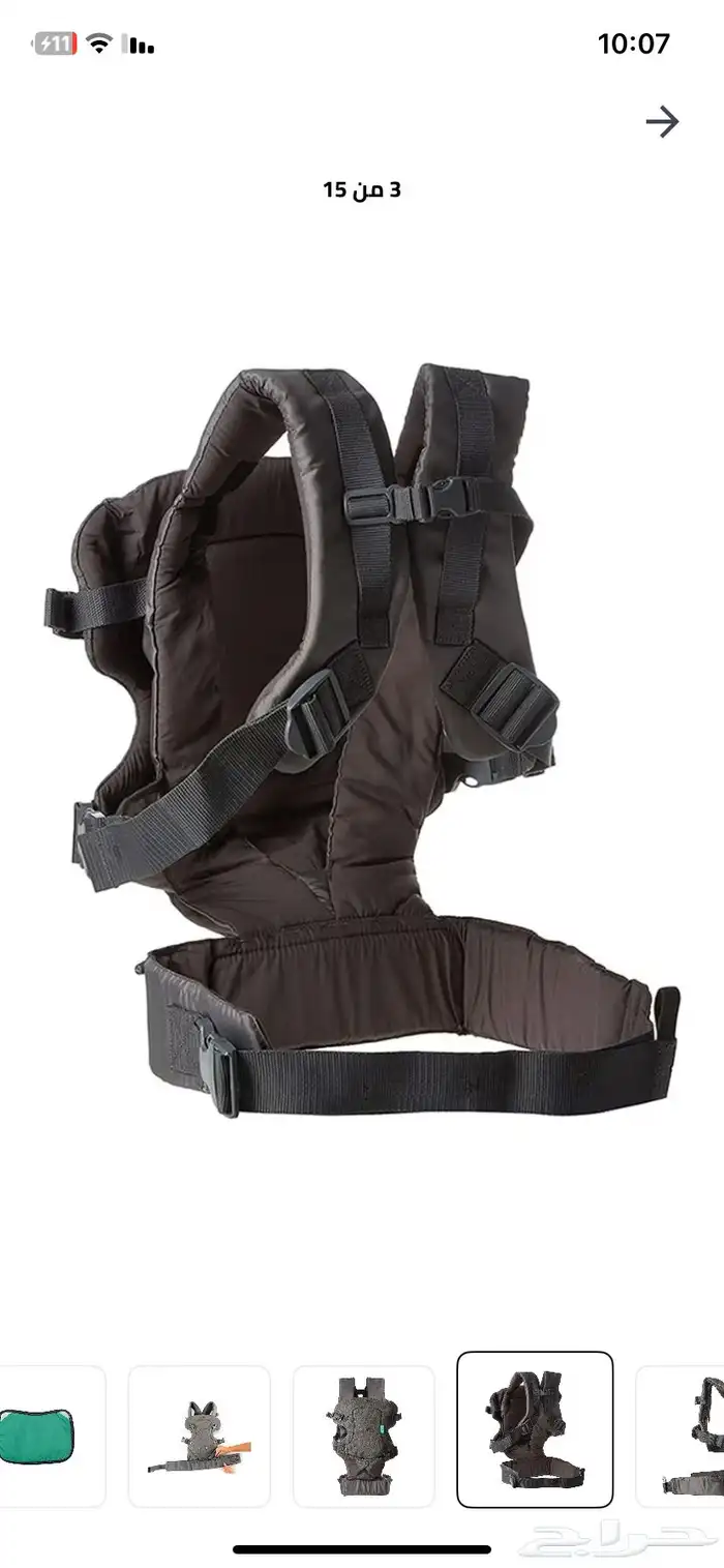 حاملة اطفال استخدام 3 مرات جديده للبيع 3