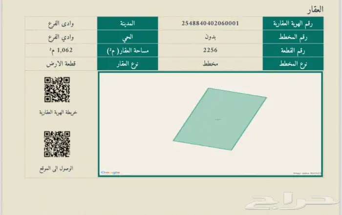 للبيع قطعة أرض مميزة في وادي الفرع بسعر 70 ألف قابل للتفاوض 0