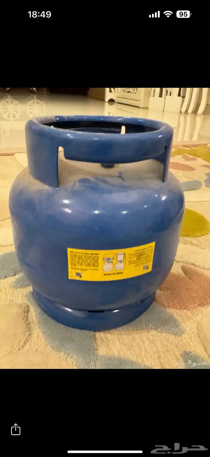 دبة غاز كويتية أم رقبة 3 كيلو PKL 1