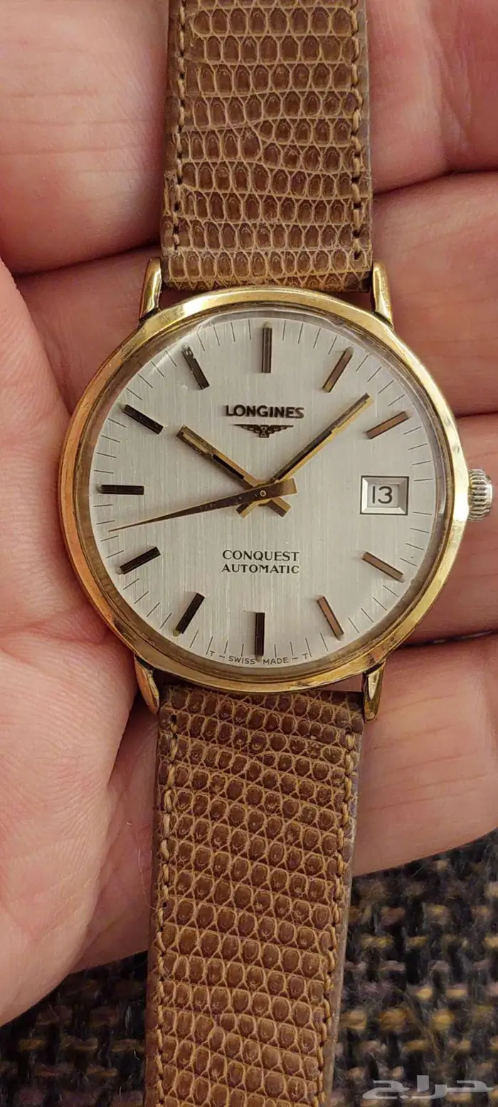 ساعة نوع لونجين أوتوماتيك Longines سويسرية أصلية 1