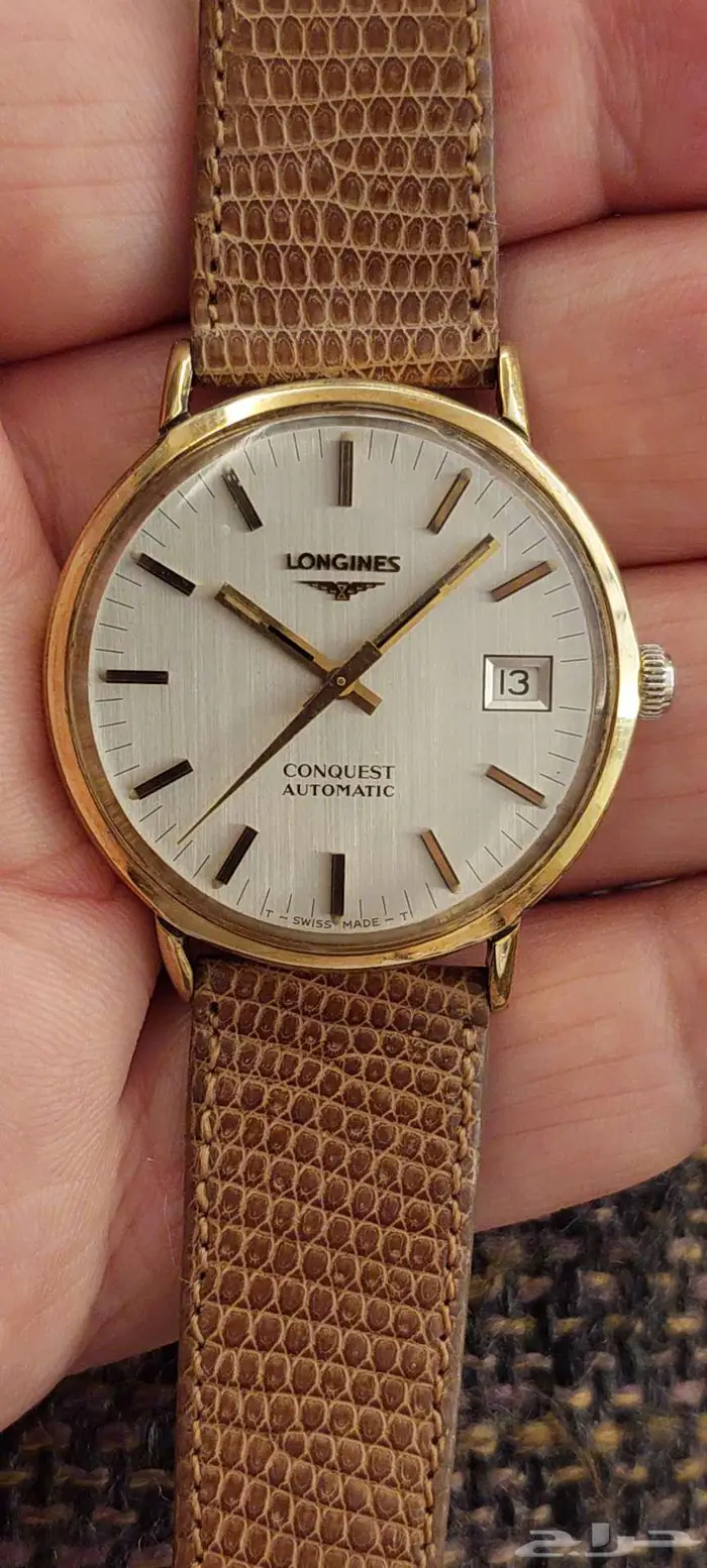 ساعة نوع لونجين أوتوماتيك Longines سويسرية أصلية 0