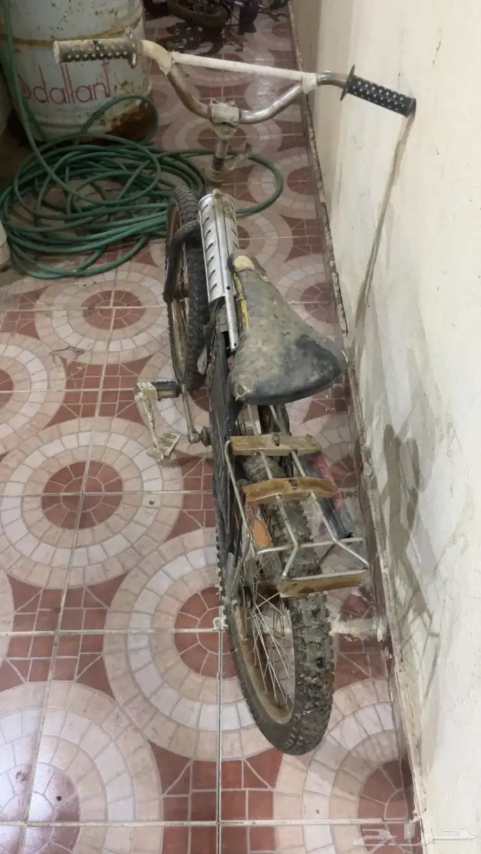 دراجه رامبو كل شي سليم فيها بس لها فتره ما امشي فيها السعر 2