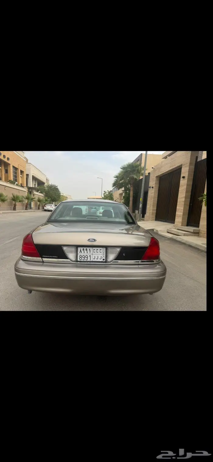 فورد كراون فاكتوريا 2004 م سعودي مع لوحة مميزه 7
