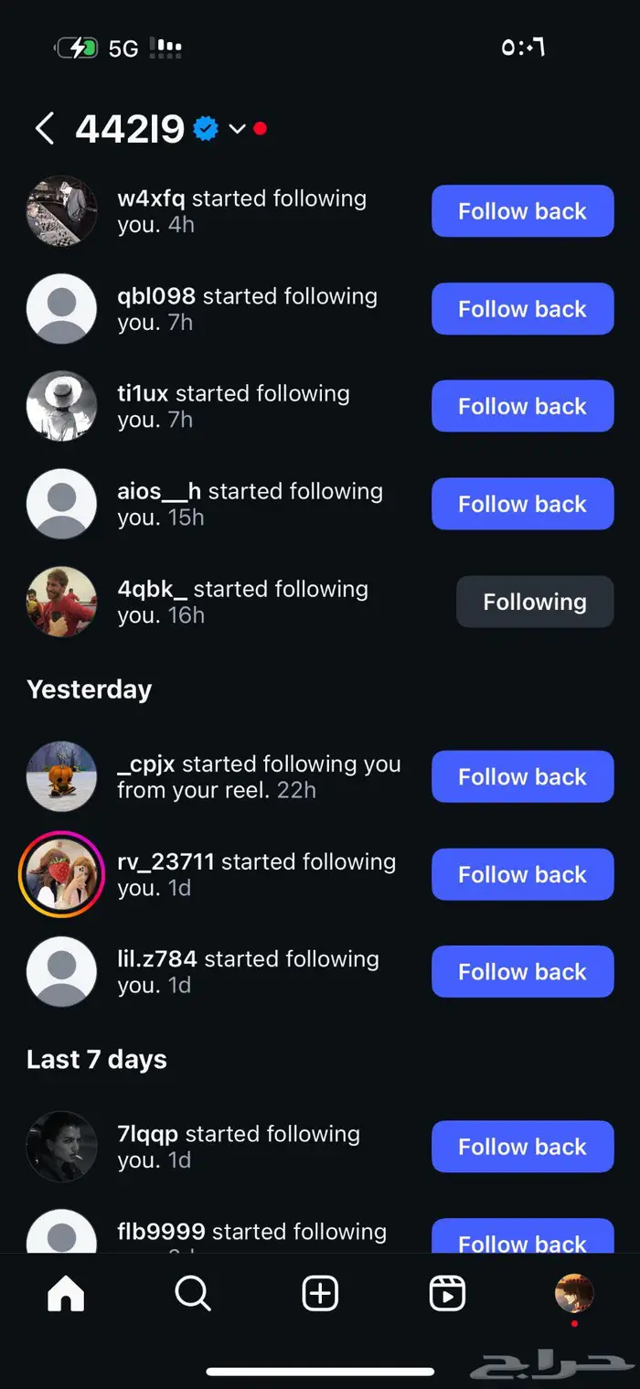 حساب محتوى انستا 36k 3