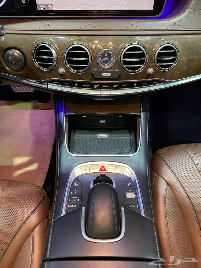 مرسيدس اس 400 2014 ابيض ماشيه 180الف كم 36