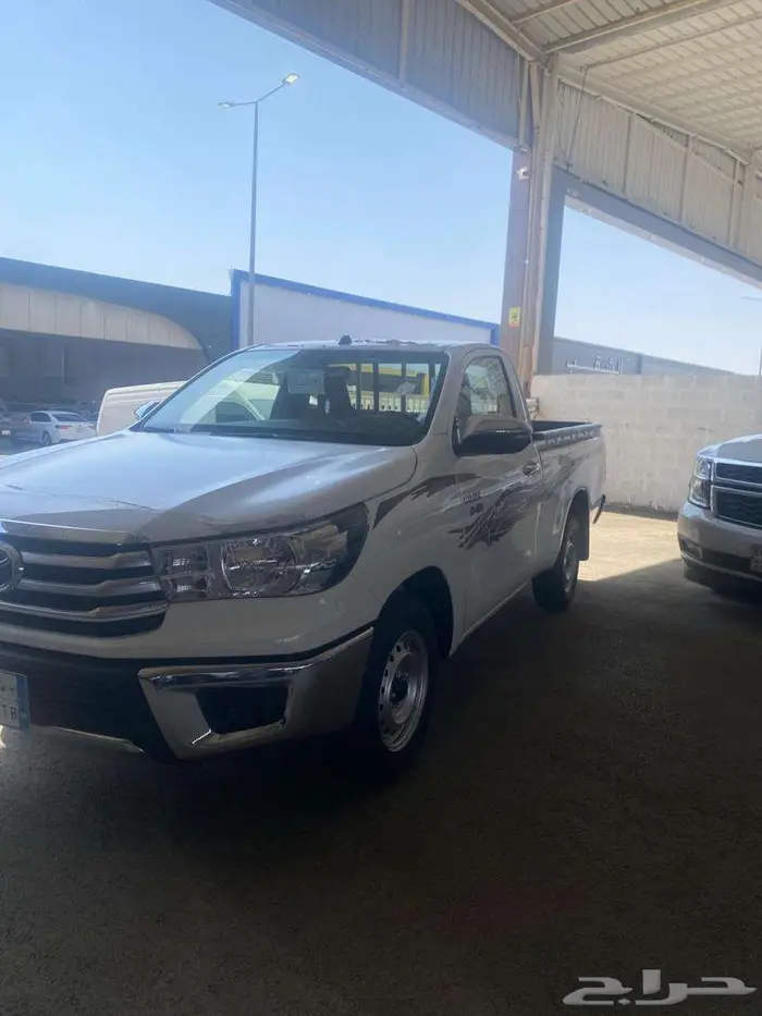 هايلوكس 2024 ديزل غماره سعودي عداد 41 الف كم وكاله 4