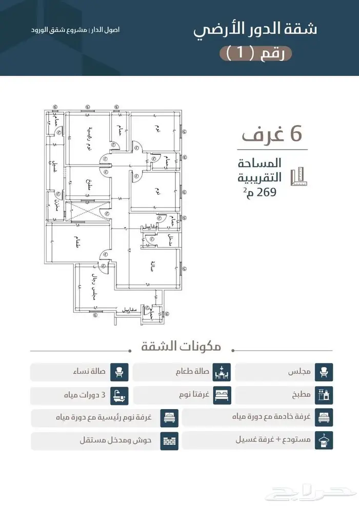 شقق تمليك فاخرة مدينة الباحة 7