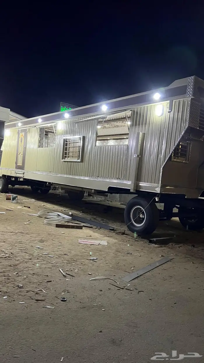 كرفان شيكنو 16 متر جنط 20 مطبخ وسط 6