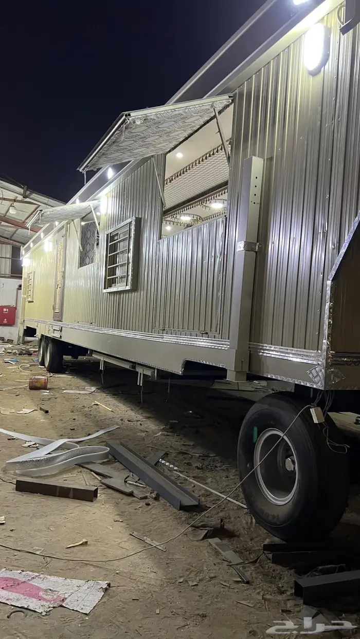 كرفان شيكنو 16 متر جنط 20 مطبخ وسط 5