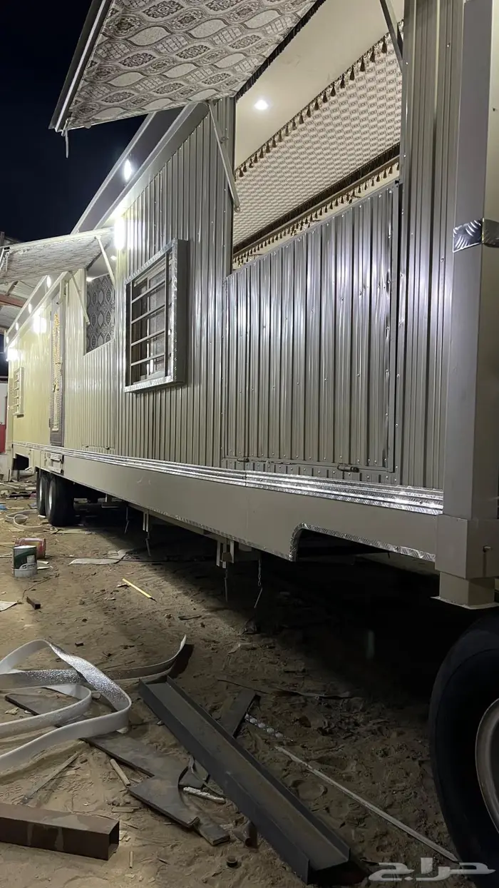 كرفان شيكنو 16 متر جنط 20 مطبخ وسط 9