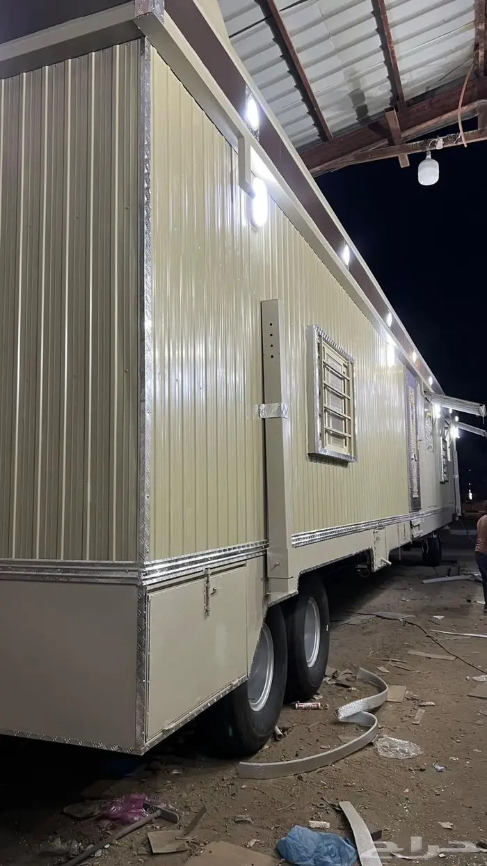 كرفان شيكنو 16 متر جنط 20 مطبخ وسط 10