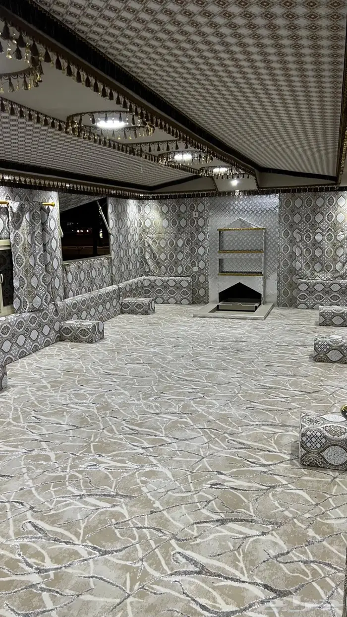 كرفان شيكنو 16 متر جنط 20 مطبخ وسط 16