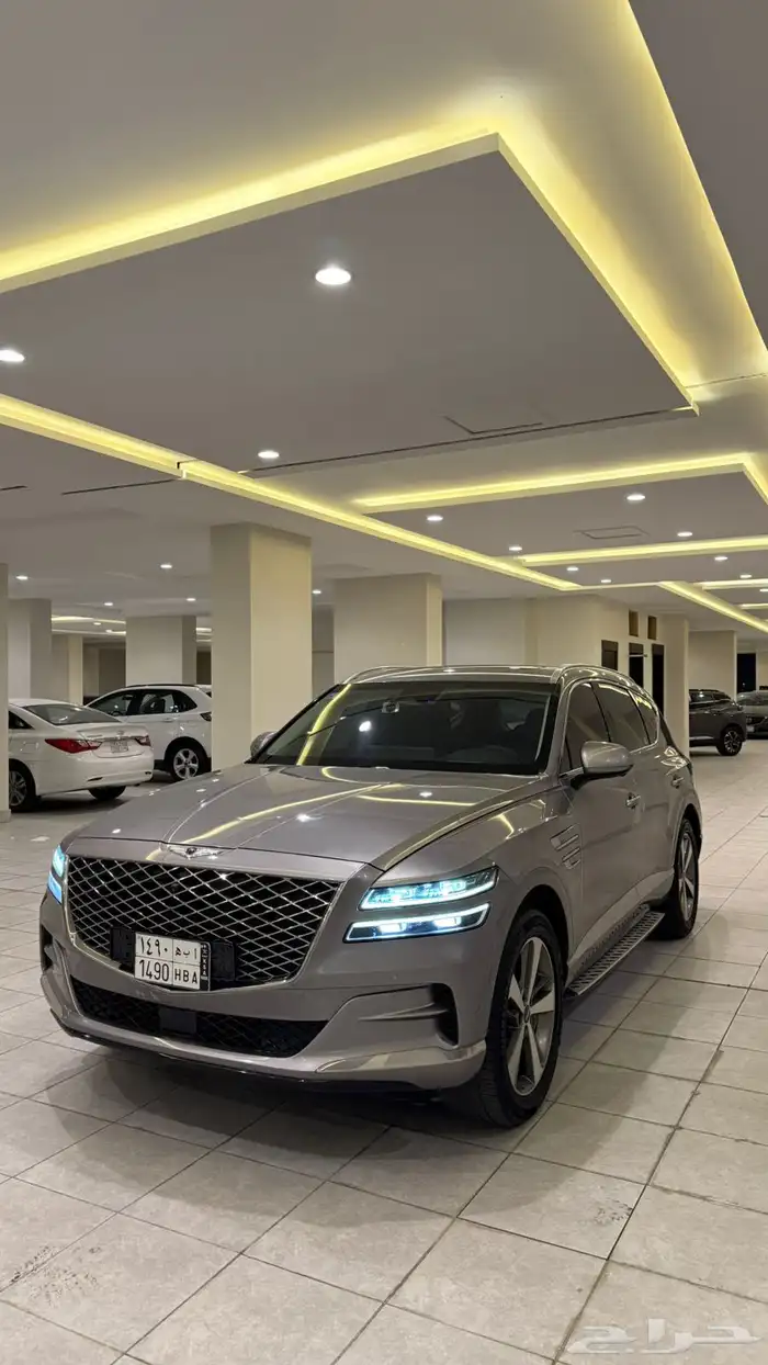 جنسس GV80 2020 ( بنزين 6V ) فل كامل بحالة الوكالة 3