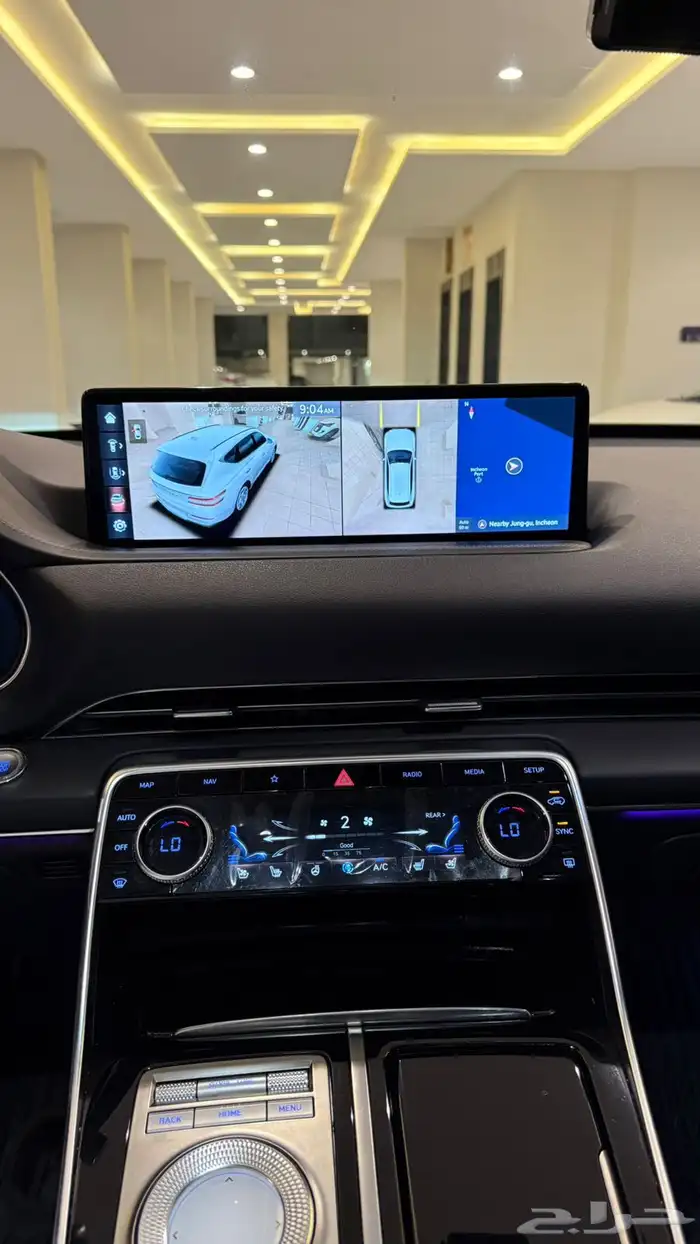 جنسس GV80 2020 ( بنزين 6V ) فل كامل بحالة الوكالة 18