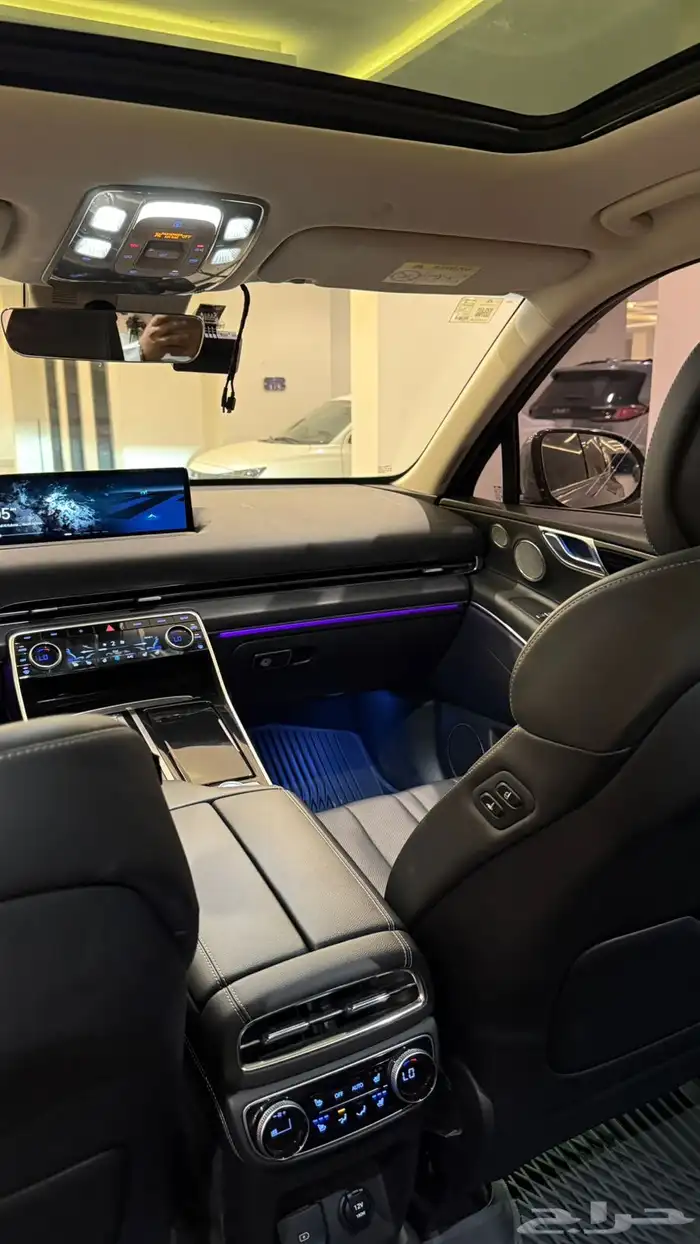 جنسس GV80 2020 ( بنزين 6V ) فل كامل بحالة الوكالة 22