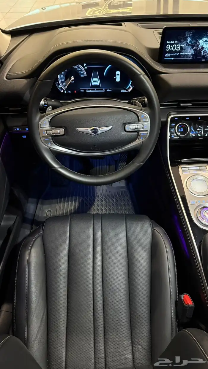 جنسس GV80 2020 ( بنزين 6V ) فل كامل بحالة الوكالة 14