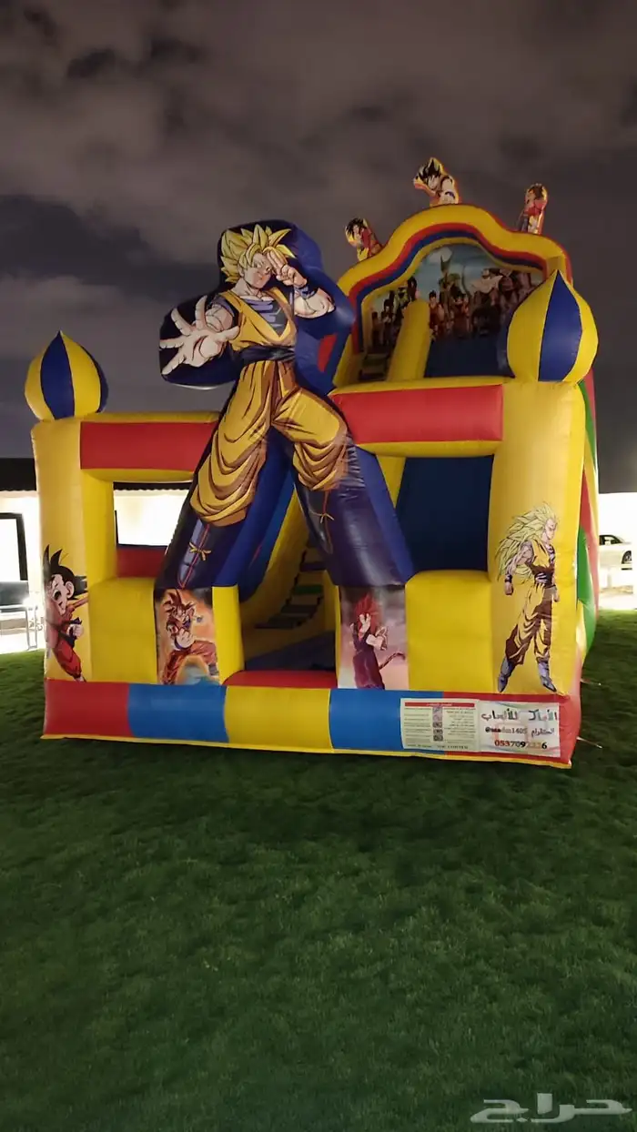 نطيطات و زحليقات وملاعب صابونية والعاب التحدي للأيجار 1 3