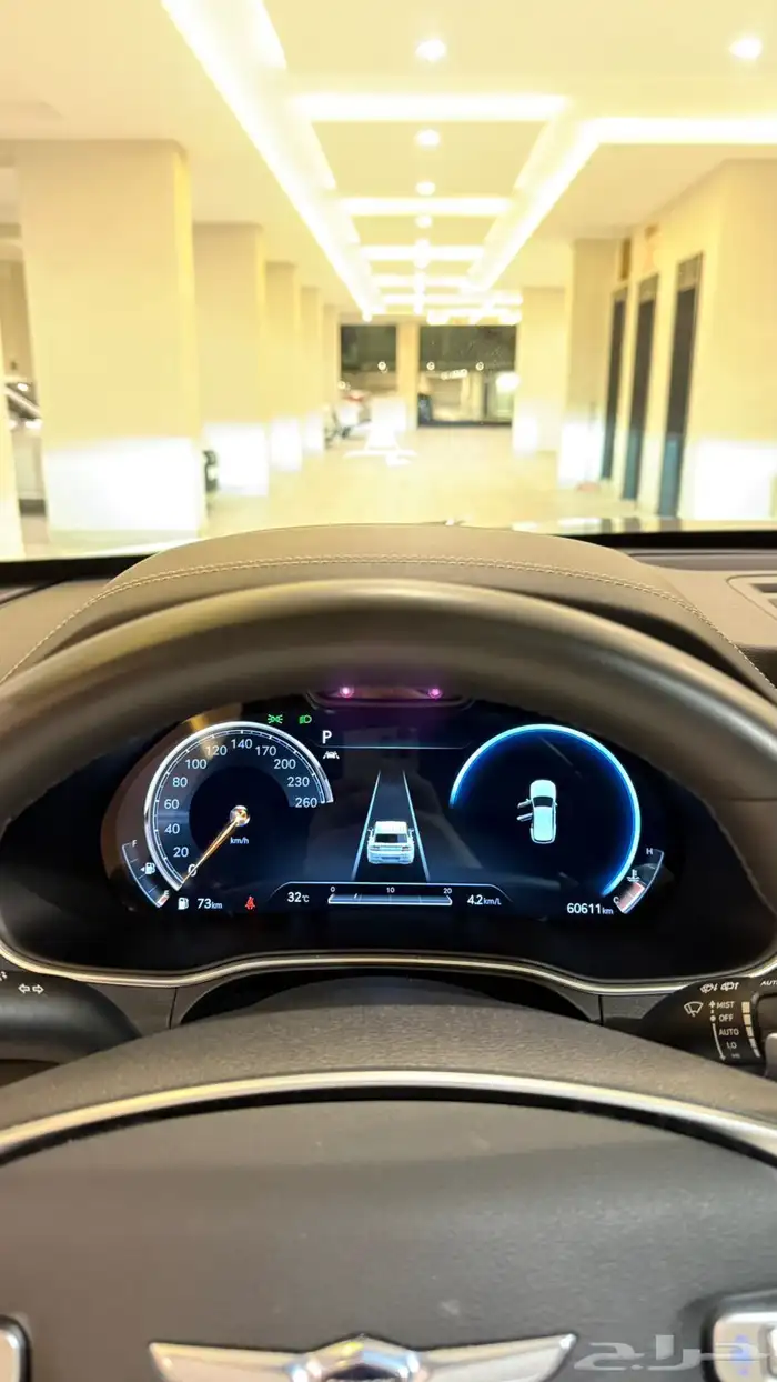 جنسس GV80 2020 ( بنزين 6V ) فل كامل بحالة الوكالة 19