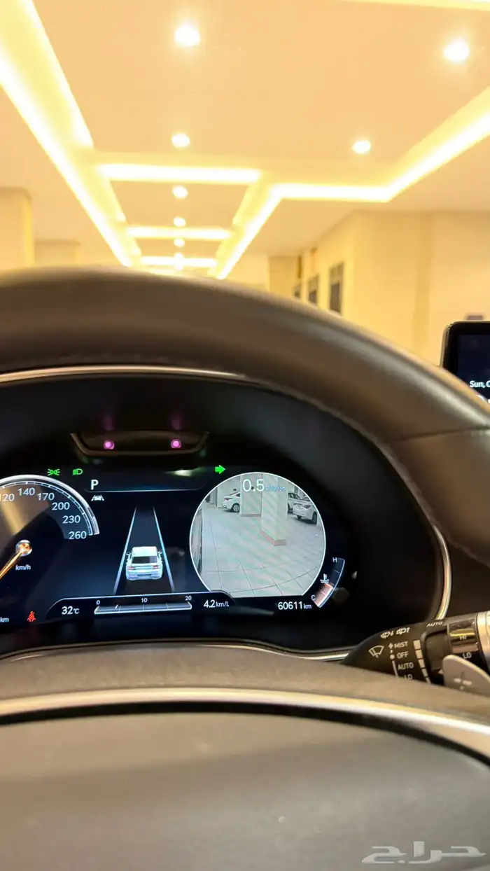 جنسس GV80 2020 ( بنزين 6V ) فل كامل بحالة الوكالة 16