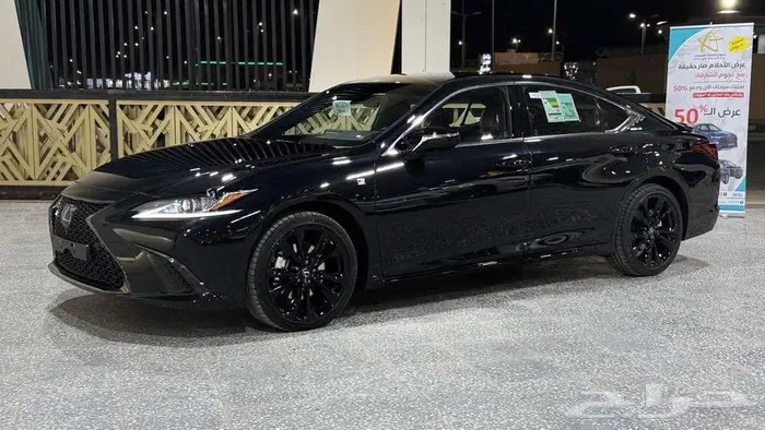 لكزسES 350 F_SPORT موديل 2025 اسود 0