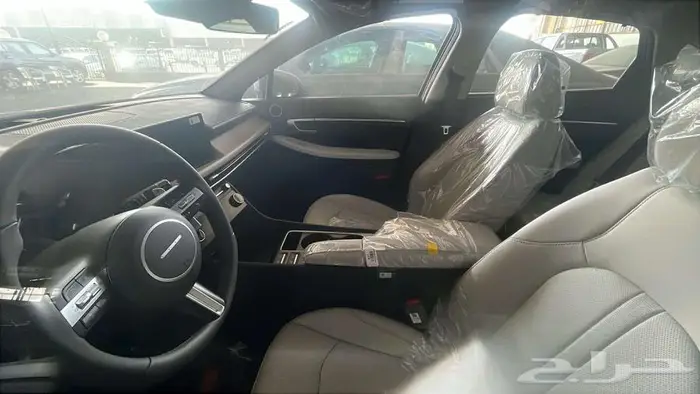 هيونداي سوناتا بريميوم 2026 اسود ورصاصي لامع اقساط 4