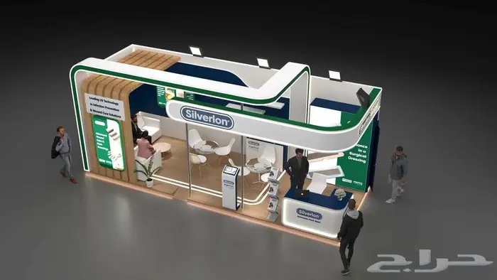 تصميم و تنفيذ بوثات المعارض والفعليات والشاشات 1