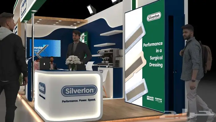 تصميم و تنفيذ بوثات المعارض والفعليات والشاشات 0