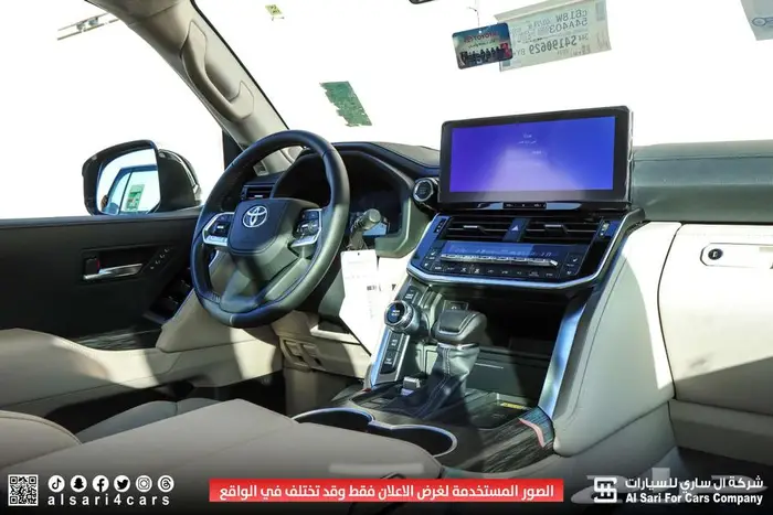 تويوتا لاند كروزر VXR 2025 اقساط بنوك وشركات 9