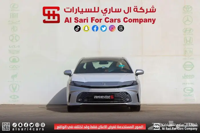 تويوتا كامري جراندي 2025 اقساط بنوك وشركات 0