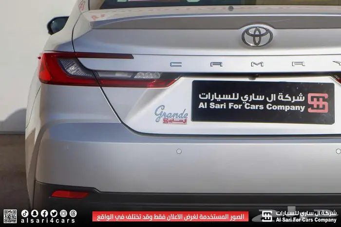 تويوتا كامري جراندي 2025 اقساط بنوك وشركات 12