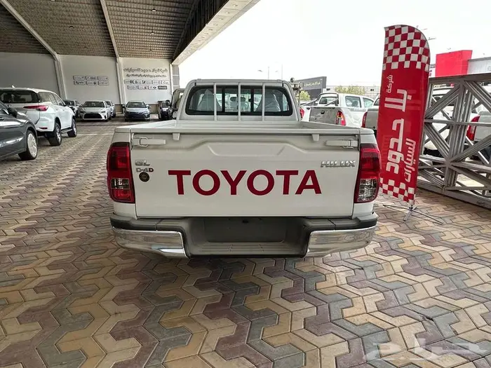 تويوتا هايلكس غماره ديزل GL بدون دبل ماكينه 2.4 موديل 2025 5