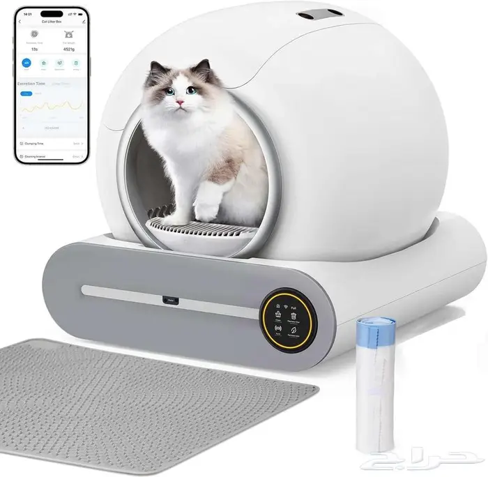 حمام قطط ذكي 5