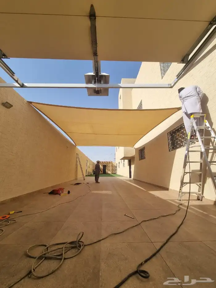 مظلة شد الإنشائي 4