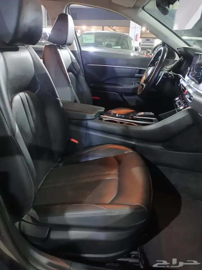 هيونداي سوناتا رصاصي 2021 بنزين وارد كوريا 9