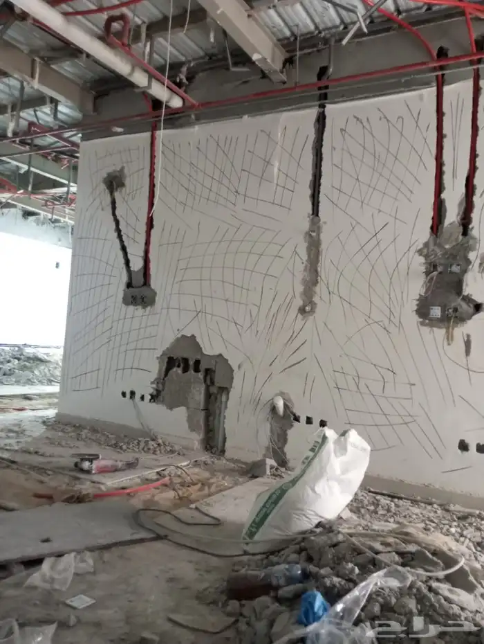 تكسير بنا سباكه كهرب ليأسه 1