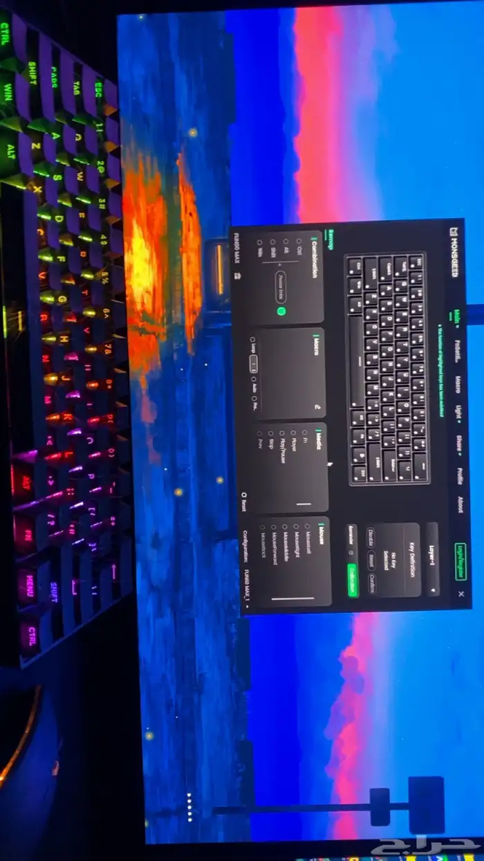 كيبورد مغناطيسي لاسلكي احترافي للالعاب 2