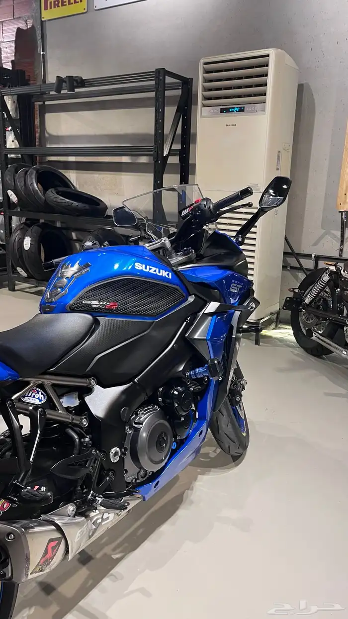 Gsx_s2023 gt لون ازرق بحالة الوكالة 16