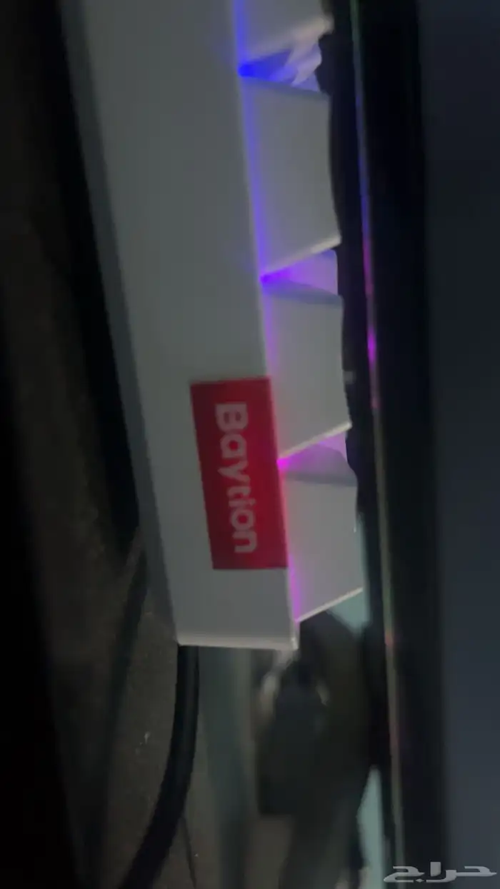 كيبورد ميكانيكي ابيض 1