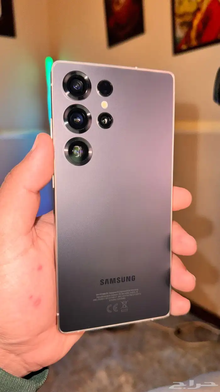 s25 ultra 256gb تيتانيوم كحلي 0