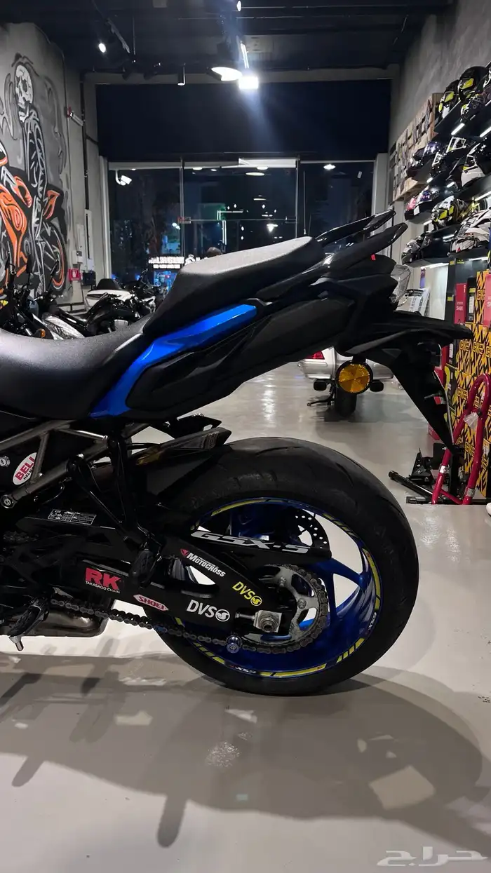 Gsx_s2023 gt لون ازرق بحالة الوكالة 14