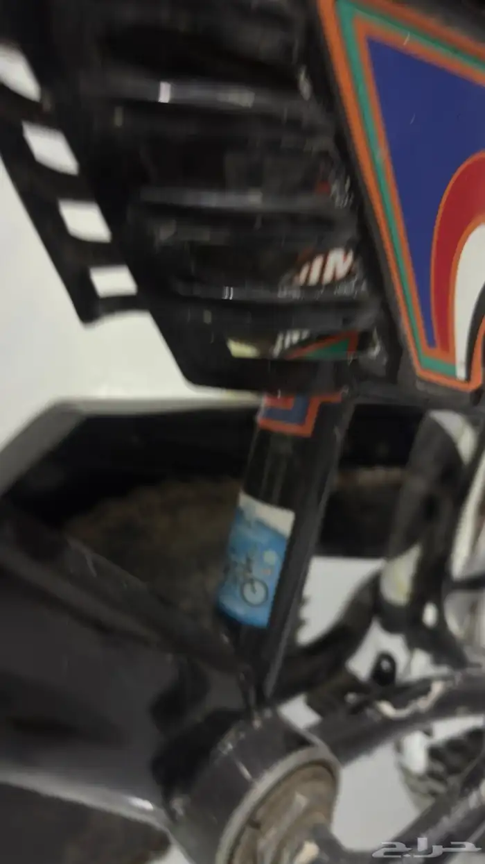 دراجه رامبو اندونوسي مقطب مقاس 20 اسود ختم اصفر 7