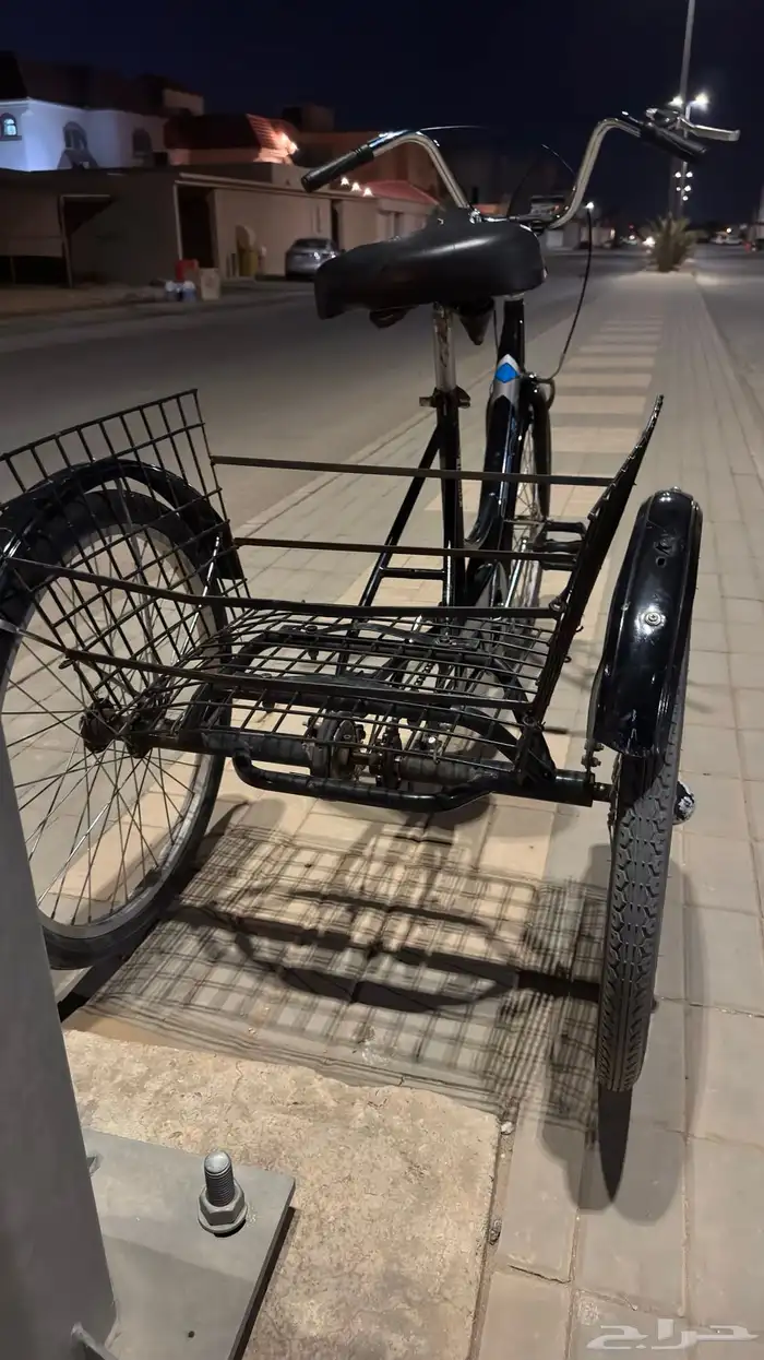 سيكل ثلاثي اخو الجديد موديله قديم الكفر الي يدور الي يسار 3