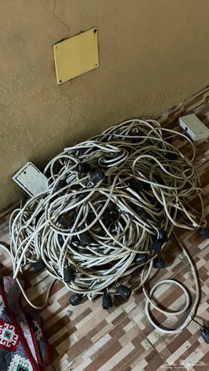 ل البيع عقد كهرب 250 متر كل متر لمبه 0