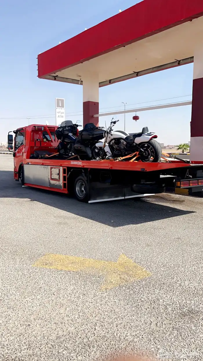 سطحه هيدروليك بينبع لشحن الدراجات الناريه 1